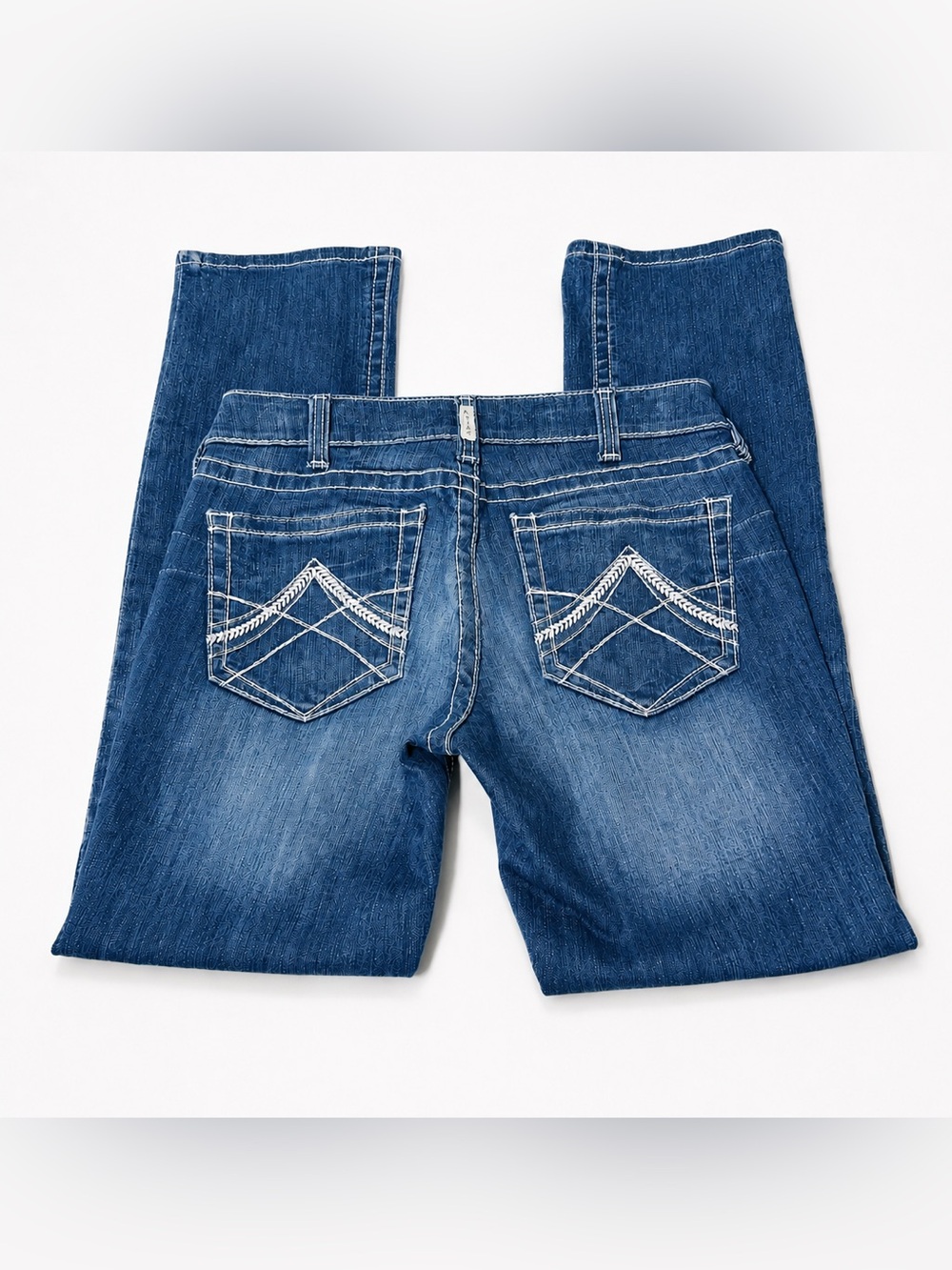 Ariat jeans Mid Rise Straight Leg jeans stretchy dark wash women size 30